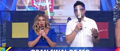 Gian Piero se despide de EEG Johanna San Miguel rompe en llanto tras despedir a Gian Piero Díaz