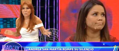 Andrea niega acusaciones en su contra Andrea San Martín niega acusaciones de sus exnanas: "Todo es falso"