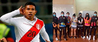 Edison Flores es hincha de Universitario y lo demuestra con tierno gesto con la delegación femenina. Edison Flores regala chimpunes al equipo femenino de Universitario | VIDEO
