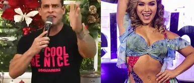 Christian Domínguez no estaría cómodo con la presencia de Isabel Acevedo en América hoy. Foto: composición/ captura de América TV/ GV Producciones Christian Domínguez prefiere ver “América Hoy” desde su casa, a conducir al lado de Chabelita