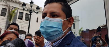 Fiscal Mina tras diligencia en Palacio: Fiscal Mina tras diligencia en Palacio: "No se nos ha permitido el acceso nuevamente a Secretaría"