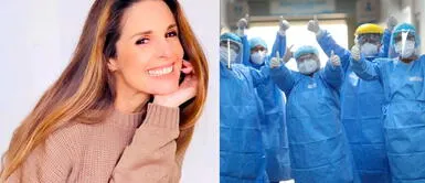 Rebeca Escribens deseó que el personal de salud disfrute esta Navidad. Rebeca Escribens sobre los médicos: "Voy a rogar que en esta Navidad les paguen bien" | VIDEO