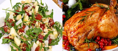 El acompañamiento perfecto para tu cena navideña. Ensalada de arúgula y manzana: el complemento perfecto para tu cena Navideña