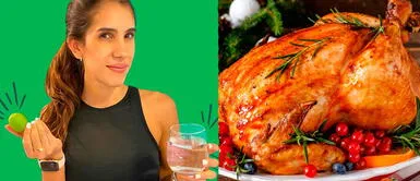 Vanessa Tello recomienda tomar agua después de casa vaso de bebida alcohólica. ¿Qué comer en Navidad y Año Nuevo? Vanessa Tello te da estos consejos | VIDEO