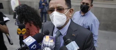 Eduardo Pachas ejerce la defensa del presidente de la República Pedro Castillo. Foto: Antonio Melgarejo/La República Abogado de Castillo pide destituir a Norah Córdova y otros dos fiscales anticorrupción