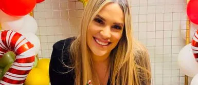 Cassandra Sánchez de Lamadrid está muy feliz con el desarrollo y crecimiento de su primogénito. Foto: Cassandra Sánchez de Lamadrid. El primer outfit de navidad del hijo de Cassandra Sánchez de Lamadrid y Deyvis Orosco