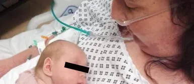 Laura Ward dio a luz a su pequeña mientras estaba en coma por su cuadro de coronavirus. Viral: Mujer es inducida en coma por COVID-19 y al despertar se da cuenta que ya dio a luz