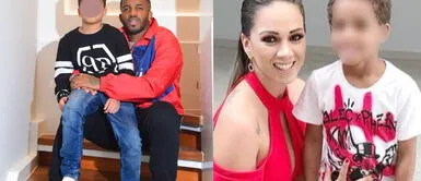 El futbolista compartió emotivas imágenes con su pequeño hijo. Farfán enterneció al mostrar su visita a su hijo en casa de Melissa Klug por Navidad