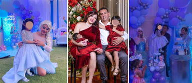 La joven sorprendió con la gran fiesta que le organizó a su hija. Lesly Castillo impactó al celebrar el cumpleaños de su hija con espectacular fiesta