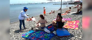 Visitantes acuden a playas de Lima los fines de semana tras la llegada del verano. Doctor Palacios sobre posible cierre de playas: "Es el espacio en el que menos contagios hay"