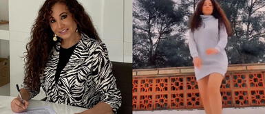 Janet Barboza baila en TikTok Janet Barboza se luce bailando para despedir el año y usuarios se burlan: "Eso Tilín"