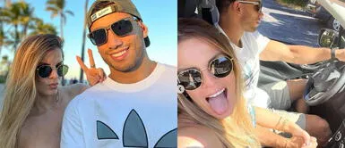 Said Palao es troleado por usuaria que asegura que Alejandra pagó su viaje Said Palao publica fotos de su viaje con Alejandra y lo trolean: "Ella paga todo"