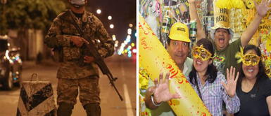 El toque de queda para Año Nuevo comenzará desde las 11.00 p. m. del 31 de diciembre hasta las 4.00 a. m. del 1 de enero de 2022. Foto: composición LR Todas las restricciones para HOY 31 de diciembre y sábado 01 de enero