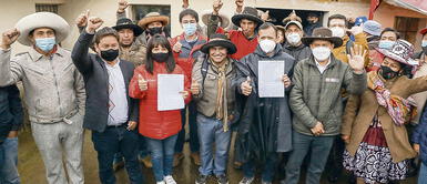Un primer paso para retomar las actividades mineras en Las Bambas Las Bambas: un primer paso para retomar las actividades mineras