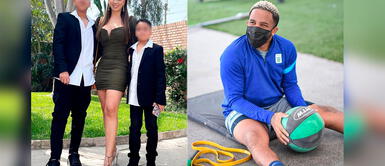 La expareja de Jefferson Farfán reveló que tienen una gran relación por sus hijos. Melissa Klug a Jefferson Farfán: "Seremos padres de dos hermosos hijos hasta que Dios quiera"