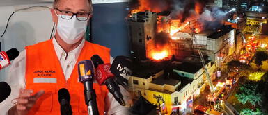 Alcalde de Lima, Jorge Muñoz se negó a dar detalles sobre la galería que se incendió la noche del jueves 30 de diciembre. Jorge Muñoz anunció que “dará la cara” y asistirá al Congreso tras incendio en Mesa Redonda