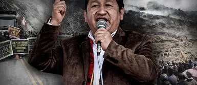 Guido Bellido fue uno de los congresistas que estuvo presente en la reunión entre el Gobierno, miembros de la comunidad de Chumbivilcas y representantes de Las Bambas. Foto: composición/Jazmin Ceras Bellido dijo que Gobierno de Castillo no puede fallar a los acuerdos en Chumbivilcas y Las Bambas