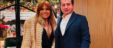 Magaly Medina recibió el Año Nuevo en Madrid, junto a su esposo Alfredo Zambrano. Magaly Medina recibió el Año Nuevo en España junto a Alfredo Zambrano