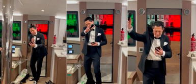 Gianluca Lapadula recibió el Año Nuevo en Italia. Gianluca Lapadula impactó a sus seguidores al cantar por Año Nuevo