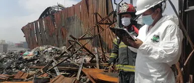Incendio en Mesa Redonda: inspeccionan galería para saber causas del siniestro Incendio en Mesa Redonda: inspeccionan galería para saber causas del siniestro