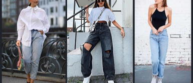 Combinaciones perfectas para los jeans en tendencia 2022 El 2022 llega con las mejores combinaciones para llevar los jeans en tendencia