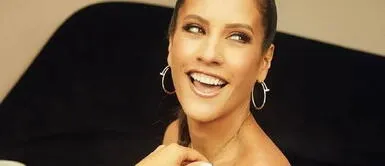 María Pía Copello y traje de baño negro María Pía Copello se despide de las Bahamas con imperioso trikini negro