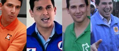 César Combina anunció que regresó a Fuerza Popular para candidatear a la alcaldía de Lima. Foto: composición LR / Twitter Denuncian que César Combina pidió entre 50 a 200 mil soles a alcaldes