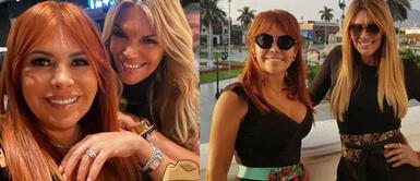 Magaly Medina y Jessica Newton siguen siendo amigas Magaly Medina y Jessica Newton niegan distanciamiento y publican foto juntas