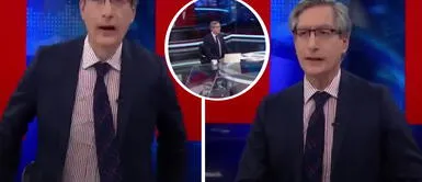 Federico Salazar quiso salir del set EN VIVO cuando ocurrió el temblor de 5.6 Federico Salazar quiso salir del set EN VIVO cuando ocurrió el temblor de 5.6