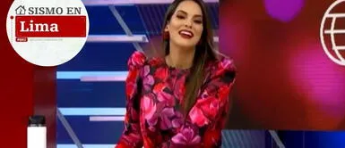 Valeria Piazza confesó en pleno programa su gran temor a los temblores. Valeria Piazza confiesa temor a los temblores: "Casi me voy de cara"