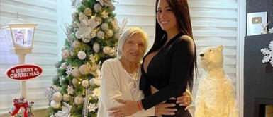 Melissa Klug tiene una relación muy cercana con su abuelita, la matriarca de su familia. Melissa Klug celebró a lo grande el cumpleaños 95 de su abuelita que es “la reina” de su vida