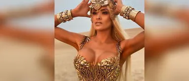 Micheille Soifer lanza disco Micheille Soifer lanza disco "La Nena" y en portada lucirá traje de Diseñador de las Estrellas