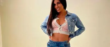 Allison Pastor y vestido blanco Allison Pastor impone su propio estilismo en Punta Cana con majestuoso bikini con detalles neón