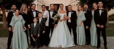La familia Montaner en la boda de Ricky Montaner, hijo de Ricardo Montaner, y Stefi Roitman. “Clan Montaner”: así fue la boda de Ricky Montaner, hijo de Ricardo Montaner, con Stefi Roitman | VIDEO