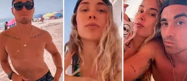 Rodrigo Cuba y Ale Venturo pasaron el fin de semana en la playa. Rodrigo Cuba se muestra muy enamorado y publica apasionado beso con Ale Venturo