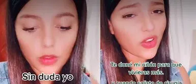 El vídeo en TikTok se volvió tendencia en un abrir y cerrar de ojos TikTok: mujer dona riñón a su novio y luego descubre que es casado | VIDEO