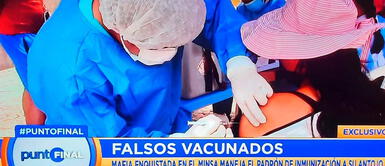 Las personas involucradas serían extrabajadores de algunas Direcciones de Salud (Diris). COVID-19: antivacunas aparecen como inmunizados gracias a mafias