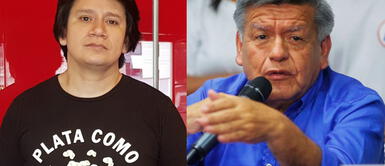 Christopher Acosta fue sentenciado a 2 años de prisión suspendida tras denuncia de César Acuña por libro Plata como cancha. Foto: composición/La República Christopher Acosta ante sentencia: "No solo vulnera mis derechos, sino los de cualquier periodista”