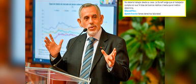 Pedro Francke dio positibo a la COVID-19 el último martes. Usuarios aseguran que Pedro Francke no debería trabajar desde casa tras contraer COVID-19