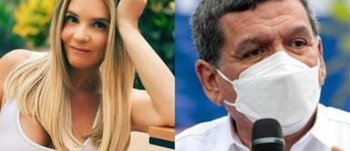 Johanna San Miguel en contra del toque de queda Johanna San Miguel furiosa con el gobierno por el toque de queda: "¿Hasta cuándo?"