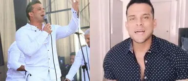Christian Domínguez 'suelta gallos' en pleno evento y le llueven críticas. Christian Domínguez es criticado en TikTok por desafinar en evento privado