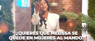 Melissa Paredes: Latina realizó una promoción para ver si se queda, pero luego la eliminó de sus redes. Melissa Paredes: “Mujeres al mando” hace encuesta para que se quede, pero la elimina porque el 'no' iba ganando