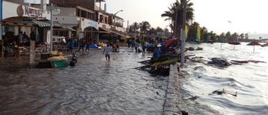 Indeci alertó que olaje responde a una emergencia de nivel 3. Indeci alerta presencia de oleajes anómalos como emergencia de nivel 3