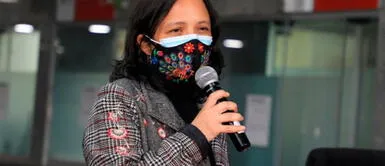 Ministra de la Mujer Anahí Durand asegura que la mentira del fraude electoral le hizo daño al Perú Anahí Durand: “La mentira del fraude electoral le hizo daño al país”