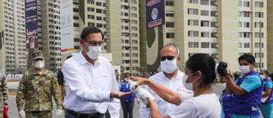 Martín Vizcarra sale de la Villa Panamericana tras dar negativo a COVID-19. Martín Vizcarra saldrá de la Villa Panamericana tras dar negativo a COVID-19