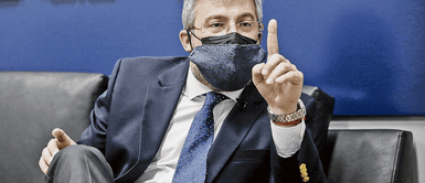 Piero Corvetto, jefe de la ONPE. Jefe de la ONPE: “Trabajamos para desterrar las dudas que se ha podido tener del proceso electoral”