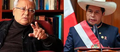 César Hildebrant y Pedro Castillo tuvieron encuentro. César Hildebrandt se reunió con Pedro Castillo en Palacio de Gobierno