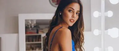 Luciana Fuster y look con falda de lunares Luciana Fuster derrocha frescura con look de verano junto a hija de Korina Rivadeneira