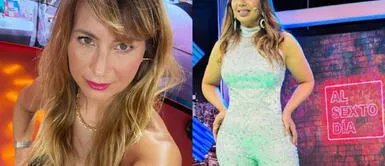 Olenka Zimmerman habla acerca de los cambios en el programa Al sexto día. Foto: composición/ Instagram Olenka Zimmerman sobre al ‘Al sexto día’: "Su producción periodística es un desastre"