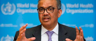 El director de la OMS aseguró que la pandemia de la COVID-19 seguirá en un futuro próximo. OMS asegura que seguiremos conviviendo con la COVID-19 en el futuro